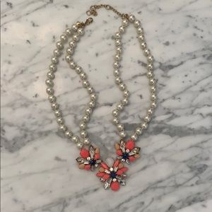 JCrew statement Pearl necklace